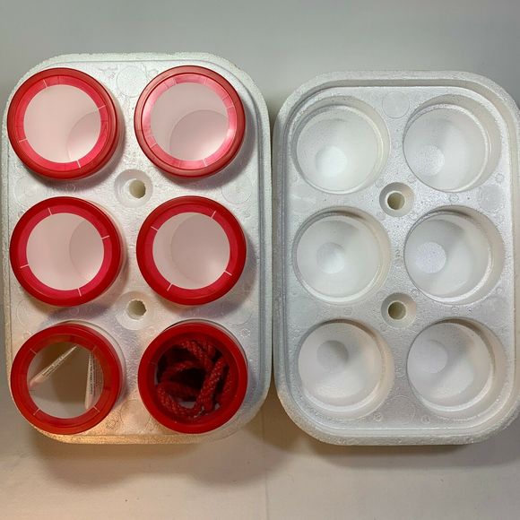 NWT 1970's Coke "Desert Pak" 6-pack cooler/box - Picture 3 of 8